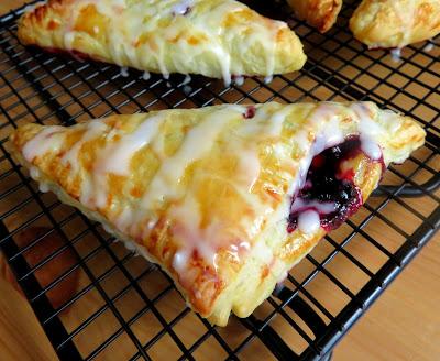 Lemon Blueberry Turnovers