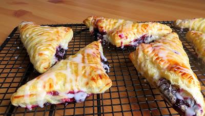 Lemon Blueberry Turnovers