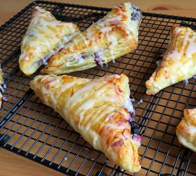 Lemon Blueberry Turnovers