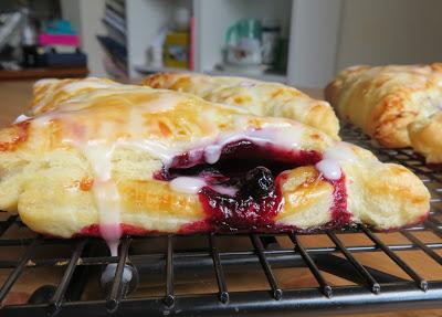 Lemon Blueberry Turnovers