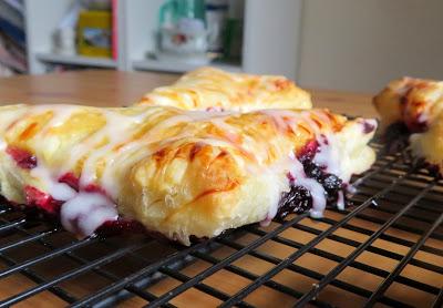 Lemon Blueberry Turnovers