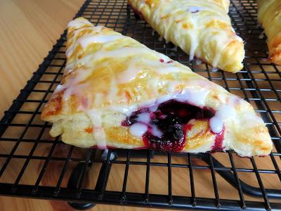 Lemon Blueberry Turnovers