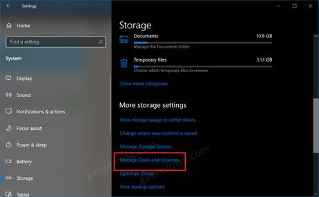 Disk Management Tool is Integrated in Windows 10 Settings App in Dev Channel v20175 manage disk and volumes in windows 10 settings app