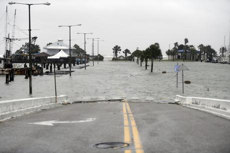 Hanna, demoted to tropical storm, hits Texas