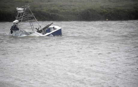 Hanna, demoted to tropical storm, hits Texas