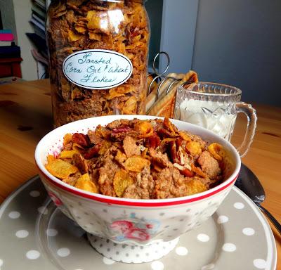 Toasted Corn, Wheat & Spelt Flakes