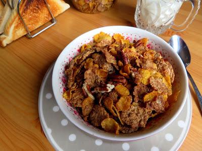 Toasted Corn, Wheat & Spelt Flakes