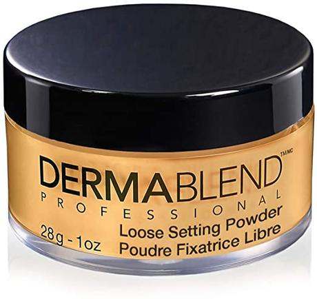 Dermablend Loose Setting powder, Face Powder Makeup for Light, Medium and Tan Skin Tones, Mattifying Finish and Shine Control