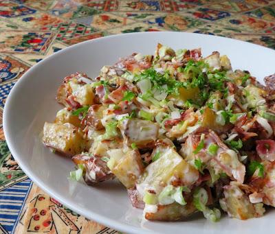 Creamy Roasted New Potato Salad