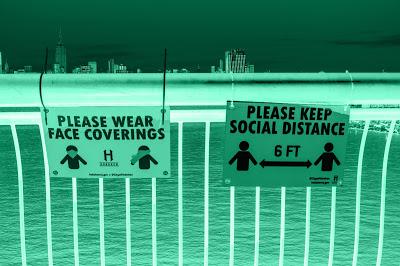 Danger, Will Robinson [Covid-19, social distancing on the Hudson]