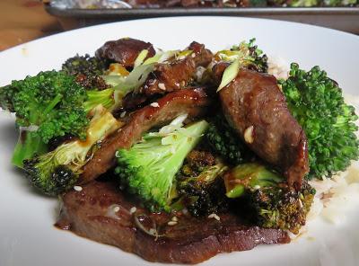 Sheet Pan Beef & Broccoli for Two