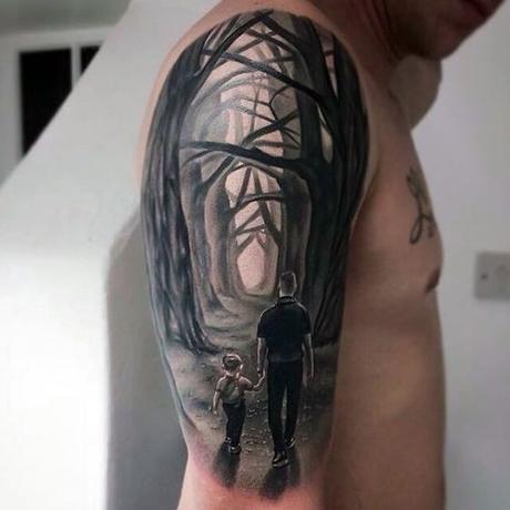 101+ Cool Father Son Tattoos Ideas and quotes (2020)