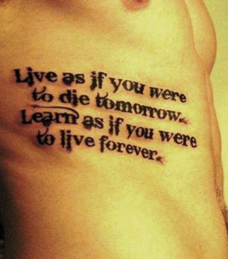 150+ Inspirational Tattoo Quotes For Men (2020)