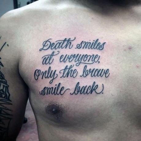 150+ Inspirational Tattoo Quotes For Men (2020)