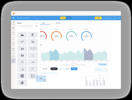 YellowFin BI tools and software