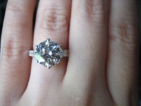 Stunning Engagement Ring Upgrade