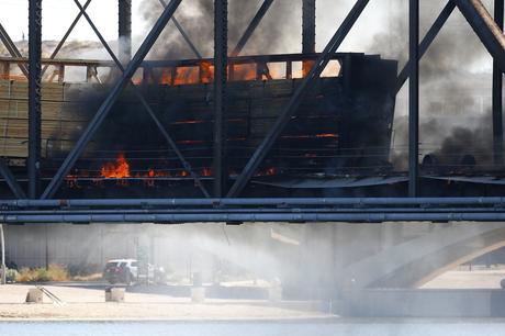 freight-train-derails-and-ignites-in-arizona