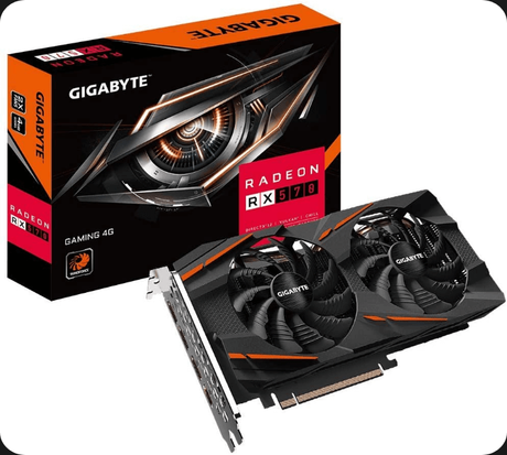 Gigabyte Radeon RX 570 best laptop GPU for video editing