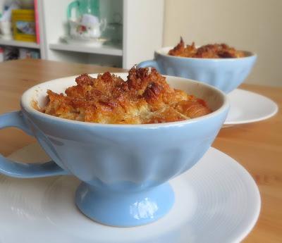 Chocolate Box Bread Pudding for Two