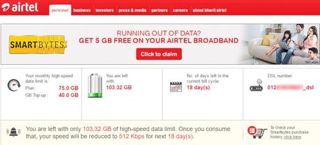 How to Check Airtel Internet Broadband Usage - 2020 Guide