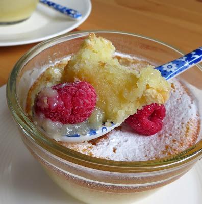  Buttermilk Lemon Puddings for Two