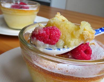  Buttermilk Lemon Puddings for Two