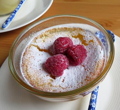  Buttermilk Lemon Puddings for Two