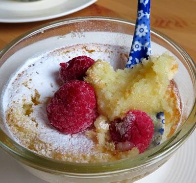  Buttermilk Lemon Puddings for Two