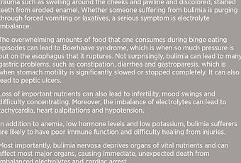 Bulimia Nervosa: Characteristics, Causes & Treatment - Paperblog