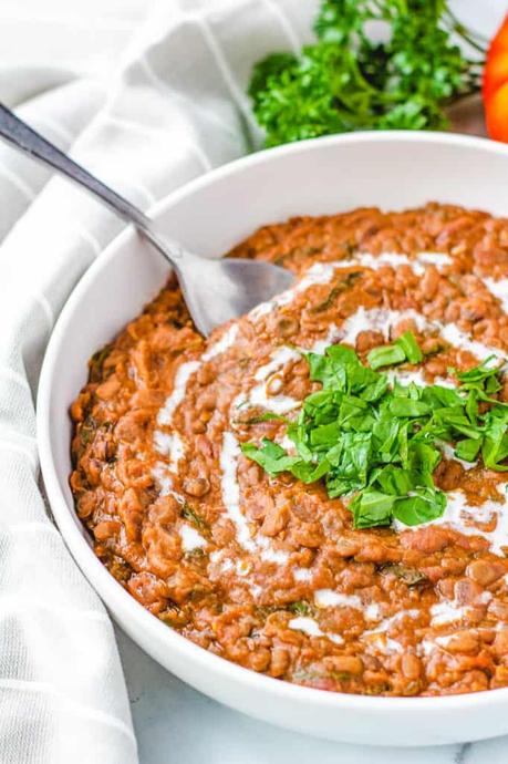 Dal Makhani Recipe (Healthy, Vegan)