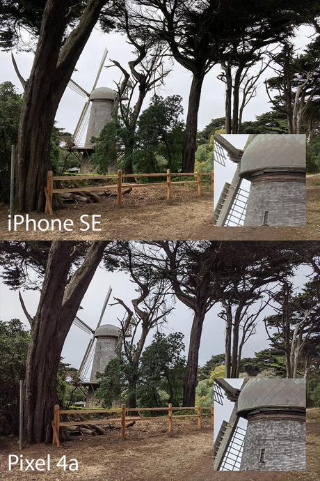 iPhone SE vs. Pixel 4a: Two budget phones with impressive cameras
