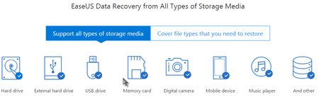 EaseUS Data Recovery Tool – The Ultimate Universal Data Recovery Tool