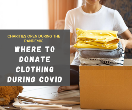 Where to Donate and Sell Clothes During COVID