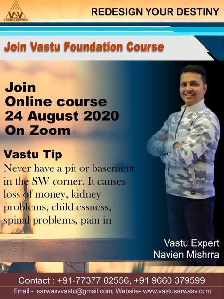 Online Vastu Foundation Course - 24 August 2020 - Best Vastu Foundation Course