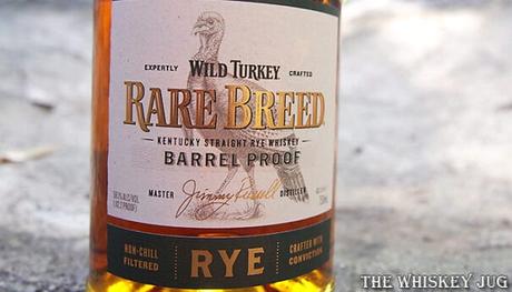 Wild Turkey Rare Breed Rye Front label