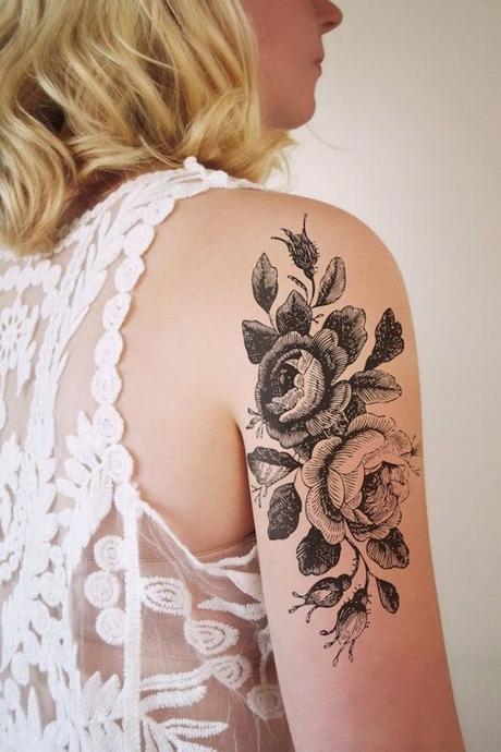 Top Most Beautiful Floral Tattoos Designs