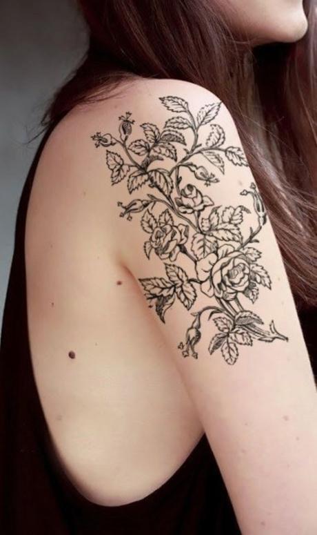 Top Most Beautiful Floral Tattoos Designs