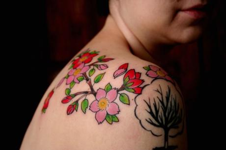 Top Most Beautiful Floral Tattoos Designs