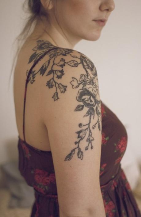 Top Most Beautiful Floral Tattoos Designs