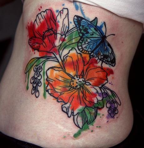 Top Most Beautiful Floral Tattoos Designs