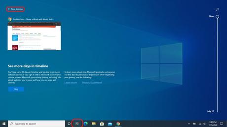 Multiple Virtual Desktops In Windows 10