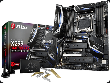 MSI X299 Gaming Pro Carbon ATX Motherboard