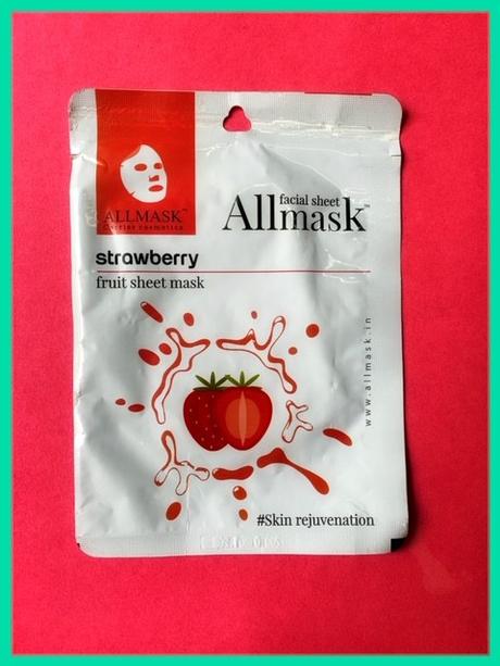 ALLMASK facial sheet mask Review: Made in India