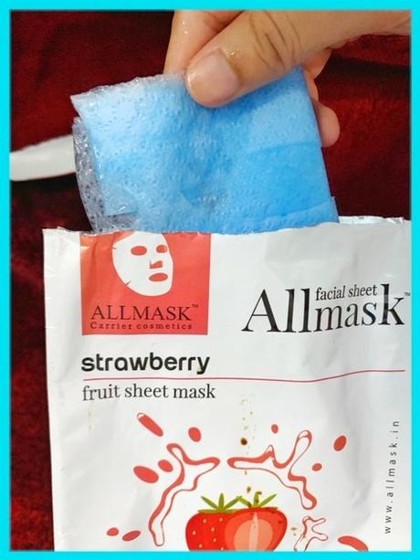 ALLMASK facial sheet mask Review: Made in India