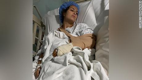 Couple standing less than 600 meters from blast site survives Beirut explosion