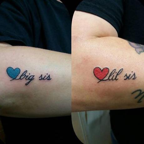 Famous Beautiful Sister Tattoos shared to choose Famous Beautiful Sister Tattoos shared to choose