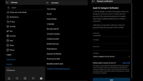 Verify Badge Instagram
