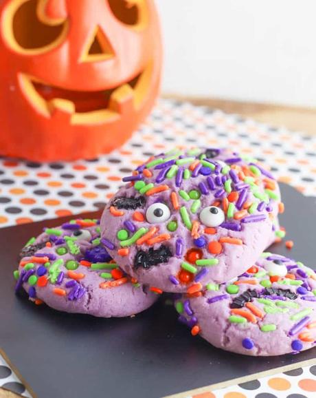 Halloween Monster Cookies (Fun & Festive!)