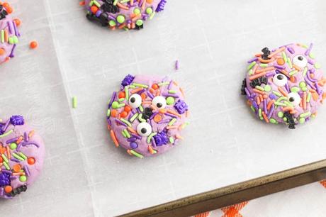 Halloween Monster Cookies (Fun & Festive!)