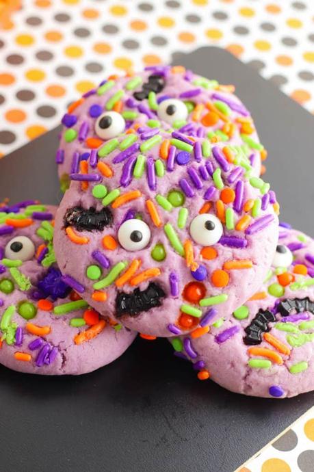 Halloween Monster Cookies (Fun & Festive!)